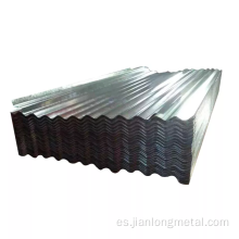 Hoja de techo de zinc galvanizado Precio de lámina de acero corrugado